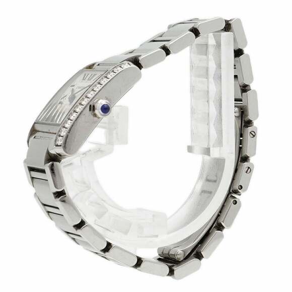 Cartier Tank Française SM W4TA0008 Ivory Dial Women's Watch - Picture 2 of 10